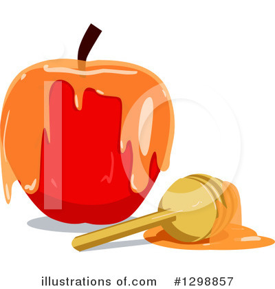 Royalty-Free (RF) Apple Clipart Illustration by Liron Peer - Stock Sample #1298857