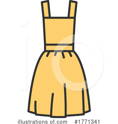 Apron Clipart #1771341 by Vector Tradition SM