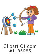 Archery Clipart #1186285 by visekart
