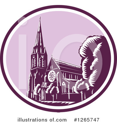 Church Clipart #1265747 by patrimonio