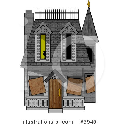 Houses Clipart #5945 by djart
