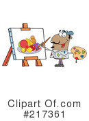 Artist Clipart #217361 by Hit Toon