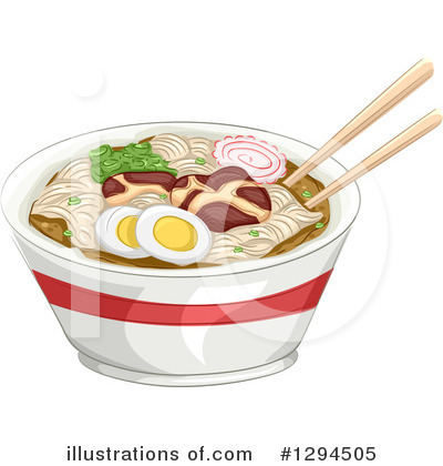 Royalty-Free (RF) Asian Food Clipart Illustration by BNP Design Studio - Stock Sample #1294505
