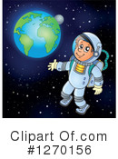 Astronaut Clipart #1270156 by visekart