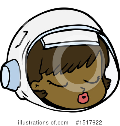 Royalty-Free (RF) Astronaut Clipart Illustration by lineartestpilot - Stock Sample #1517622