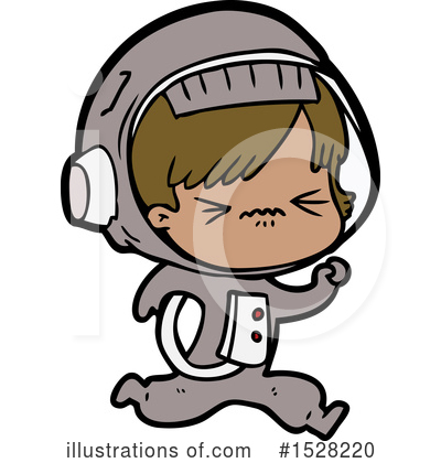 Royalty-Free (RF) Astronaut Clipart Illustration by lineartestpilot - Stock Sample #1528220