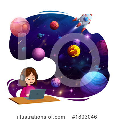 Space Clipart #1803046 by Vector Tradition SM