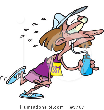 Runner Clipart #5767 by toonaday