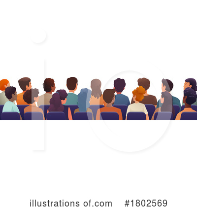 Audience Clipart #1802569 by AtStockIllustration