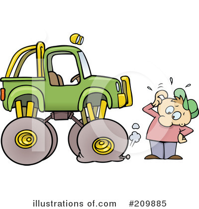 Royalty-Free (RF) Automotive Clipart Illustration by gnurf - Stock Sample #209885