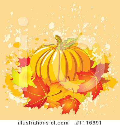 Autumn Leaves Clipart #1116691 by Pushkin