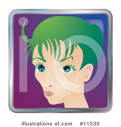 Royalty-Free (RF) Avatar Clipart Illustration by AtStockIllustration - Stock Sample #11530