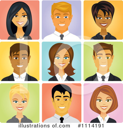 Businesswoman Clipart #1114191 by Amanda Kate