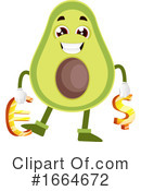 Avocado Clipart #1664672 by Morphart Creations