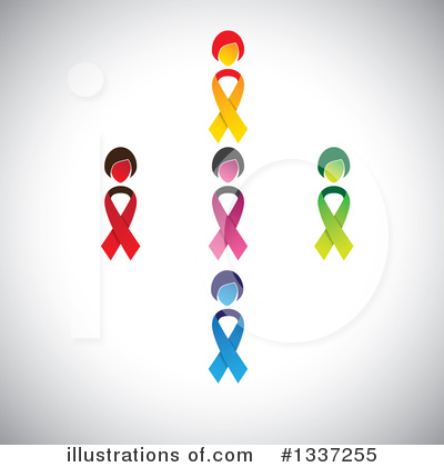Royalty-Free (RF) Awareness Ribbon Clipart Illustration by ColorMagic - Stock Sample #1337255