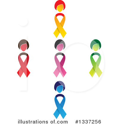Royalty-Free (RF) Awareness Ribbon Clipart Illustration by ColorMagic - Stock Sample #1337256
