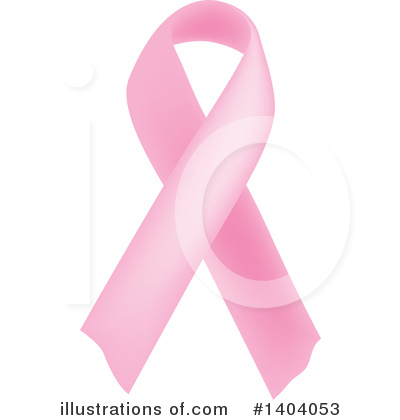 Pink Ribbon Clipart #1404053 by inkgraphics