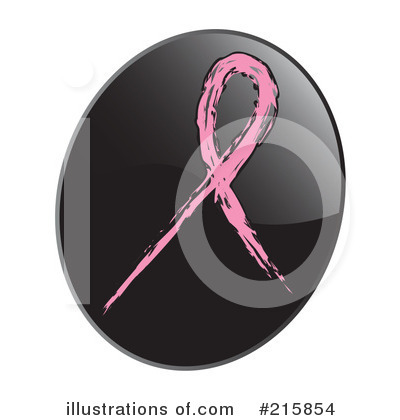 Pink Ribbon Clipart #215854 by inkgraphics