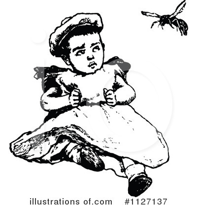 Royalty-Free (RF) Baby Clipart Illustration by Prawny Vintage - Stock Sample #1127137