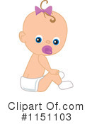 Baby Clipart #1151103 by peachidesigns