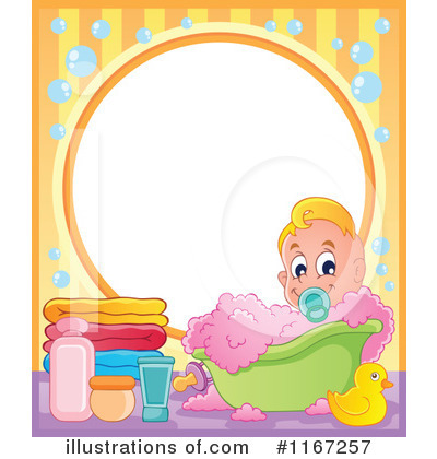 Royalty-Free (RF) Baby Clipart Illustration by visekart - Stock Sample #1167257