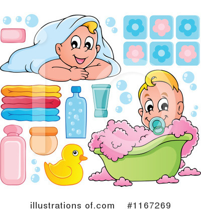 Royalty-Free (RF) Baby Clipart Illustration by visekart - Stock Sample #1167269
