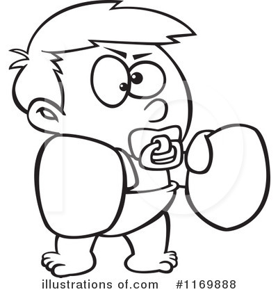 Boxer Clipart #1169888 by toonaday