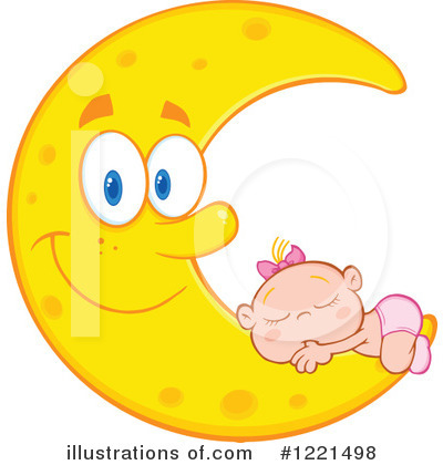 Moon Clipart #1221498 by Hit Toon