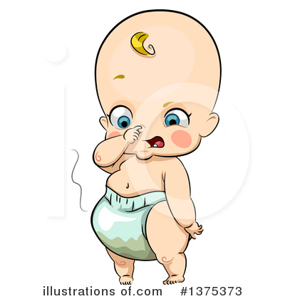 White Baby Clipart #1375373 by BNP Design Studio