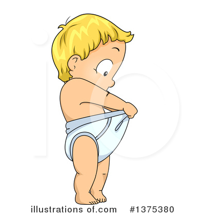 White Baby Clipart #1375380 by BNP Design Studio