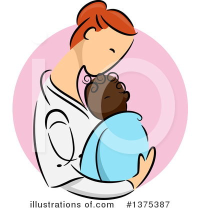 Royalty-Free (RF) Baby Clipart Illustration by BNP Design Studio - Stock Sample #1375387