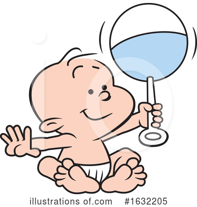 Baby Clipart #1632205 by Johnny Sajem