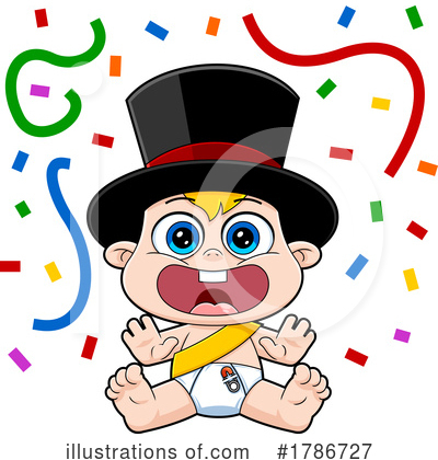 New Year Clipart #1786727 by Hit Toon