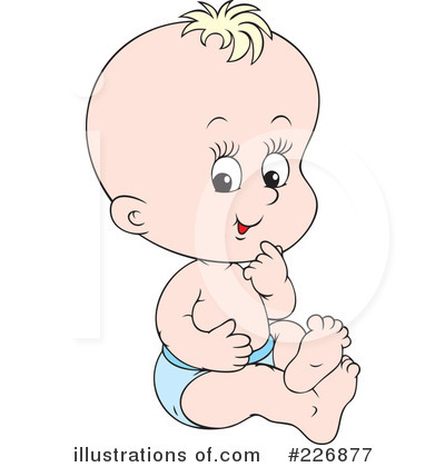 Baby Clipart #31122 - Illustration by Alex Bannykh