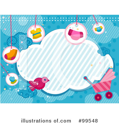 Royalty-Free (RF) Baby Clipart Illustration by BNP Design Studio - Stock Sample #99548