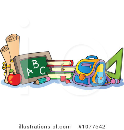 Backpack Clipart #1077542 by visekart