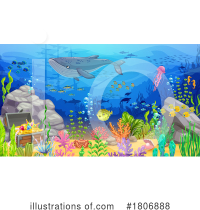 Underwater Clipart #1806888 by Vector Tradition SM