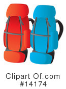 Backpacks Clipart #14174 by Rasmussen Images