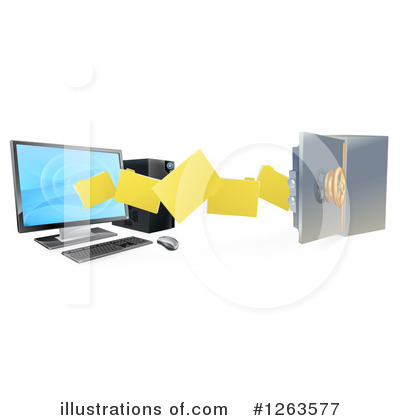 Folder Clipart #1263577 by AtStockIllustration