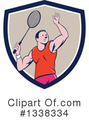 Badminton Clipart #1338334 by patrimonio