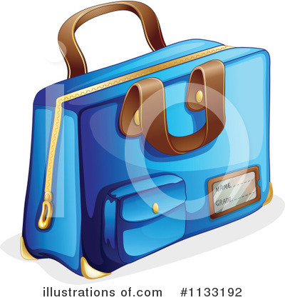 Bag Clipart #1133192 - Illustration by Graphics RF