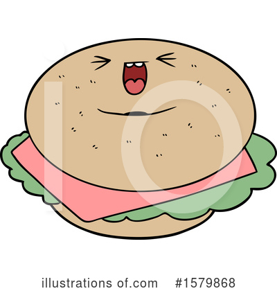 Royalty-Free (RF) Bagel Clipart Illustration by lineartestpilot - Stock Sample #1579868