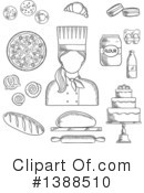 Baker Clipart #1388510 by Vector Tradition SM