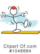 Balance Beam Clipart #1048884 by Johnny Sajem