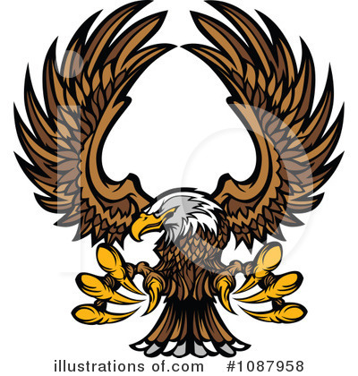 Eagles Clipart #1087958 by Chromaco