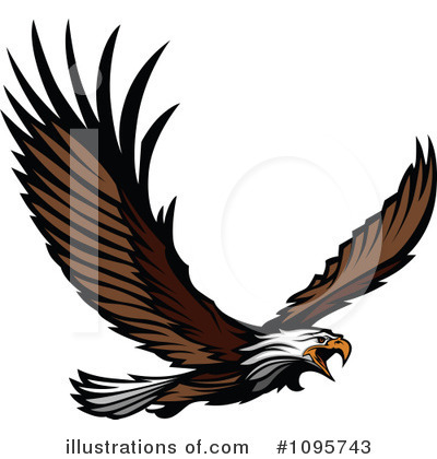 Bald Eagle Clipart #1095743 by Chromaco