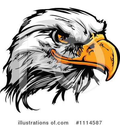 Bald Eagle Clipart #1114587 by Chromaco