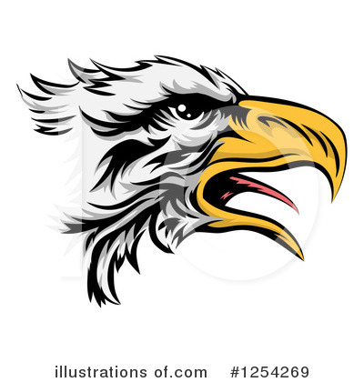 Eagles Clipart #1254269 by AtStockIllustration