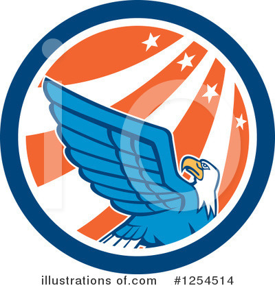 American Eagle Clipart #1254514 by patrimonio