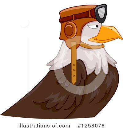 Bald Eagle Clipart #1258076 by BNP Design Studio